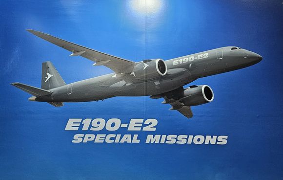 Embraer is tailoring the E190-E2 for military applications to compete in the high-end special mission aircrafts market