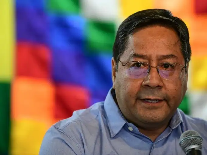 Luis Arce, presidente de Bolivia.