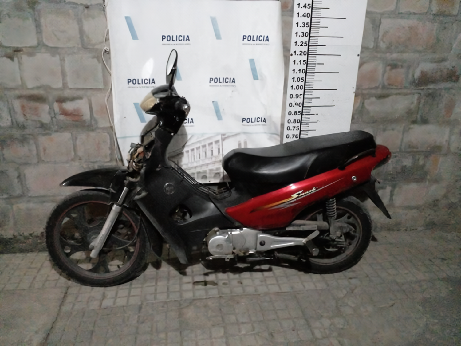 La moto robada fue restituida a su dueña.