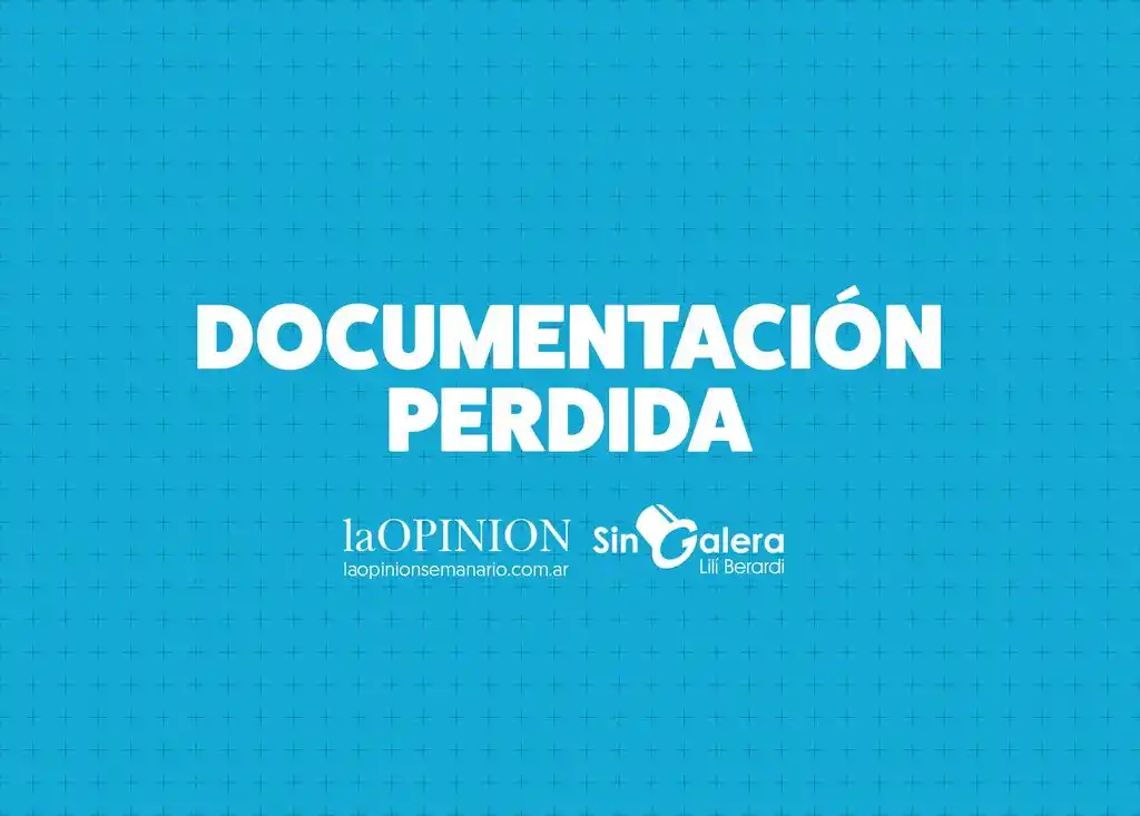 Le robaron la cartera y busca documentación a nombre de Agostina Cuello