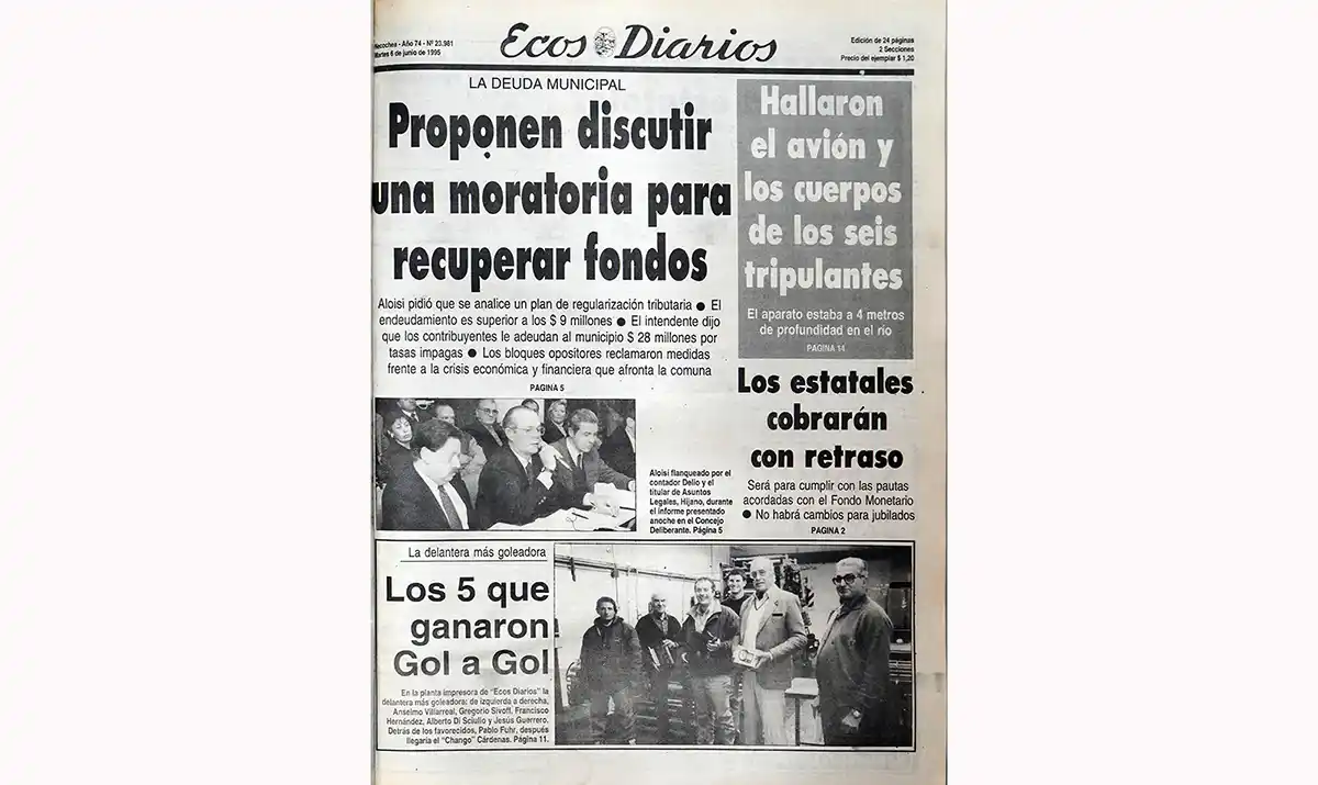 Martes 6 de julio de 1995