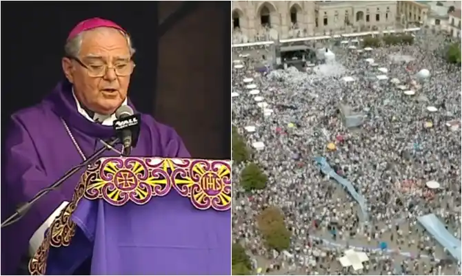 Día de la Mujer #8M: "No es lícito eliminar ninguna vida humana", dijo la Iglesia en misa de Luján contra el aborto