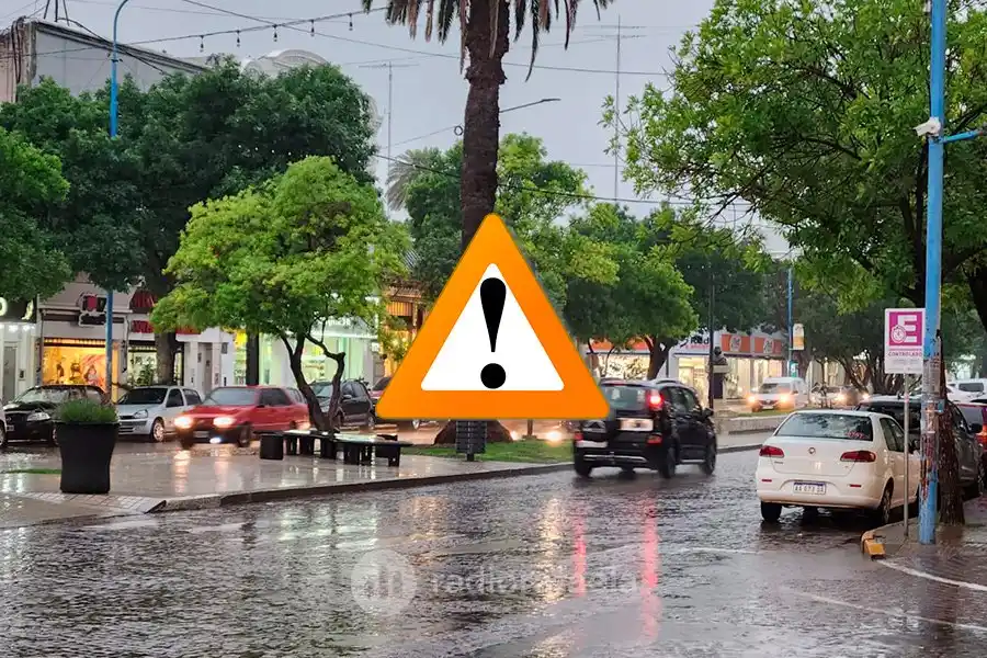 ATENCIÓN | Alerta naranja y a corto plazo en Rafaela y la región: se espera gran cantidad de lluvias y tormentas fuertes