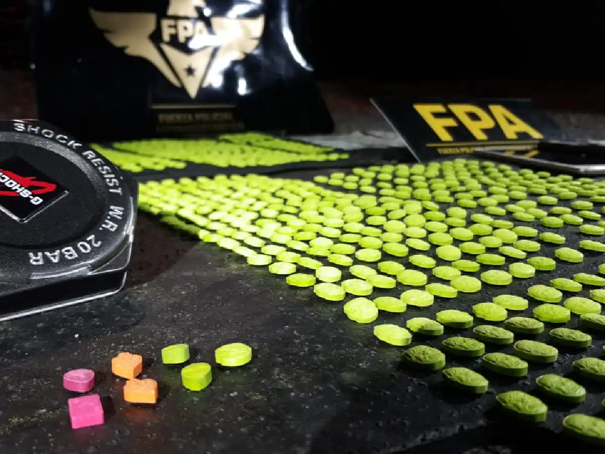 Viajaban con más de 960  pastillas de éxtasis: tres detenidos en Monte Cristo
