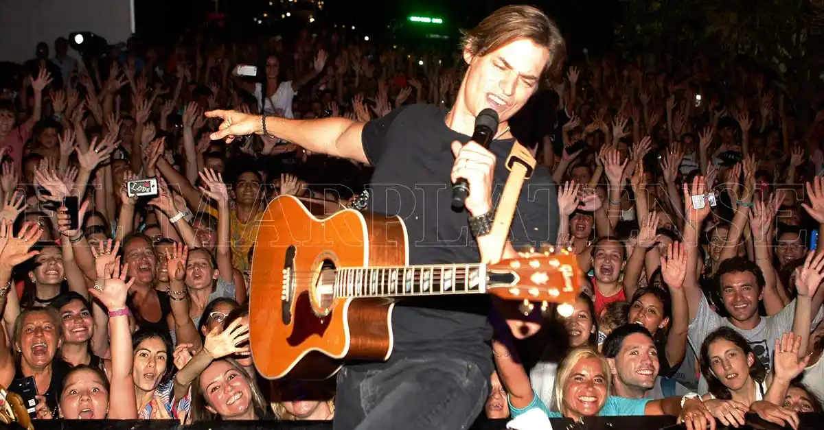 Carlos Baute presentó un show internacional de lujo en Espacio Clarín