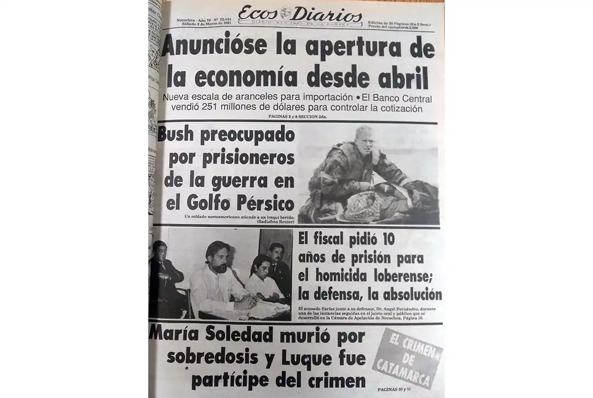 Sábado 2 de marzo de 1991