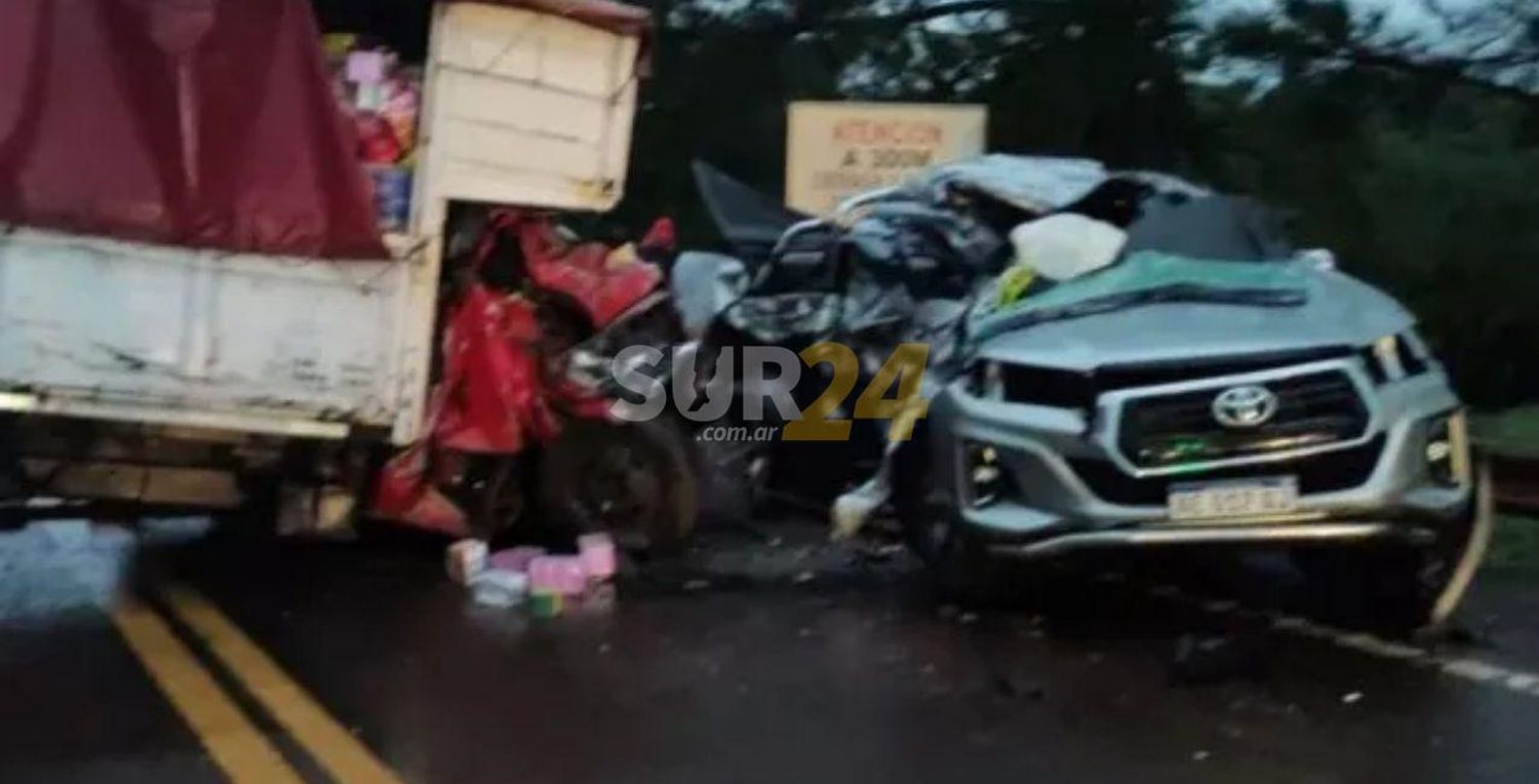 Accidente fatal en ruta 14: dos personas muertas