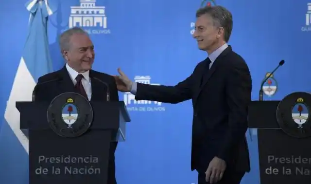 Macri va a Brasil para hablar sobre afianzar el Mercosur