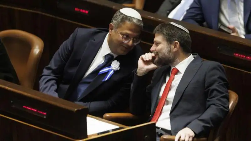 Itamar Ben-Gvir y Bezalel Smotrich rechazan el acuerdo de alto el fuego.