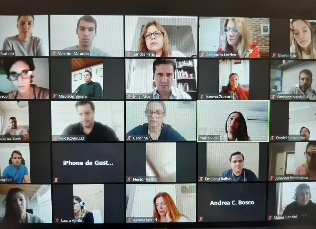 Vidal reunió virtualmente a su bloque de Diputados bonaerenses