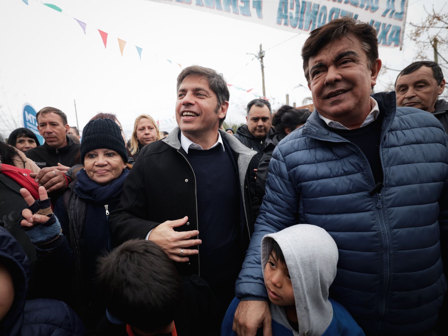Axel Kicillof en La Matanza