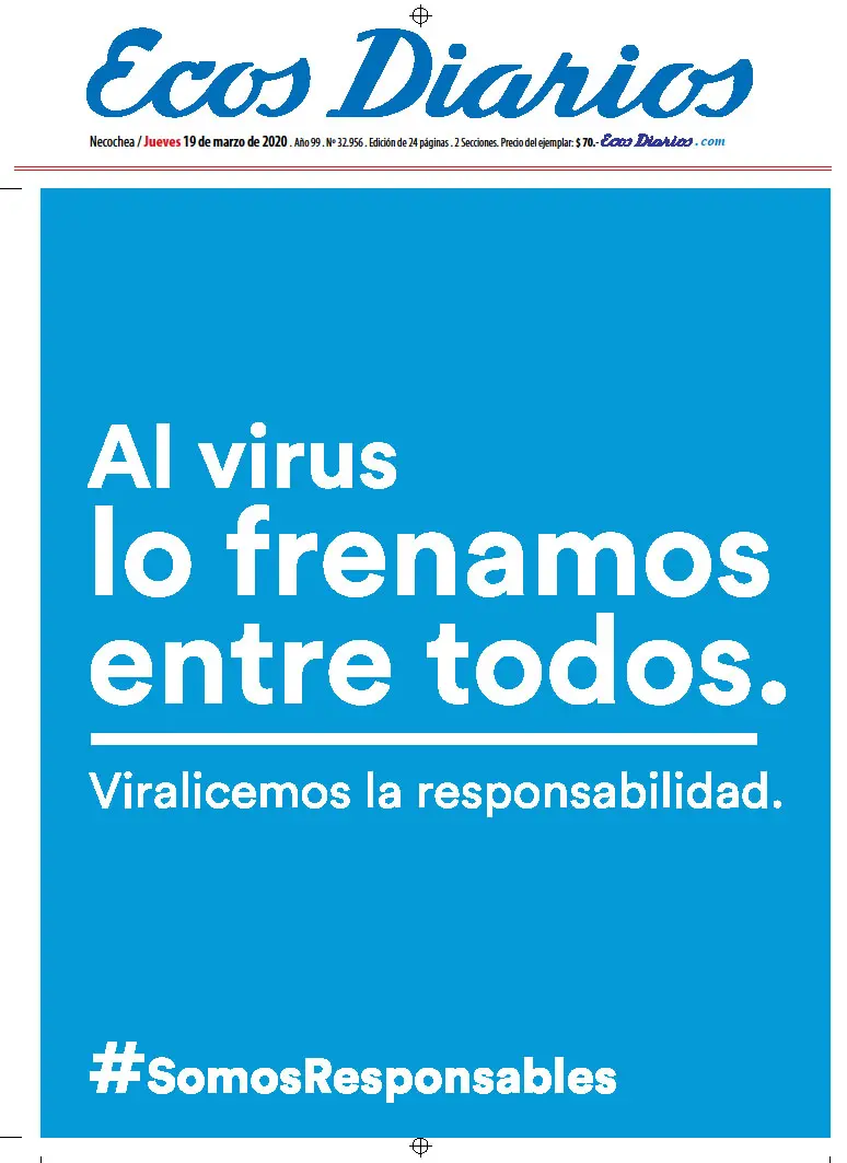 Tapa del 19 de marzo de 2020