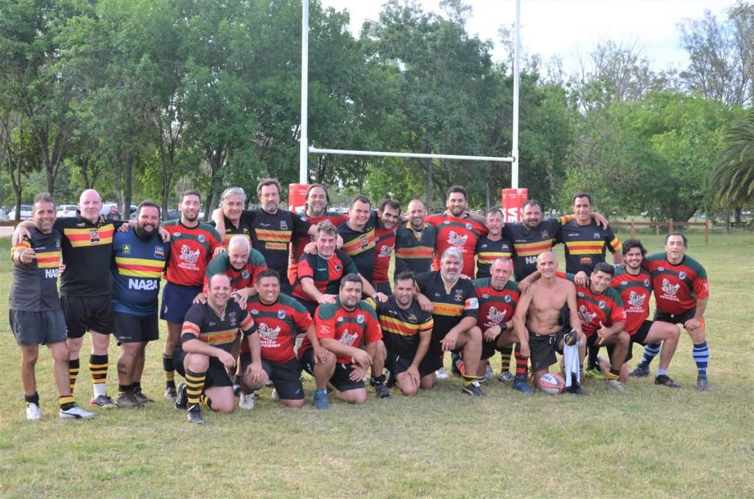 Tagüe disputó un amistoso de rugby en Gualeguaychú