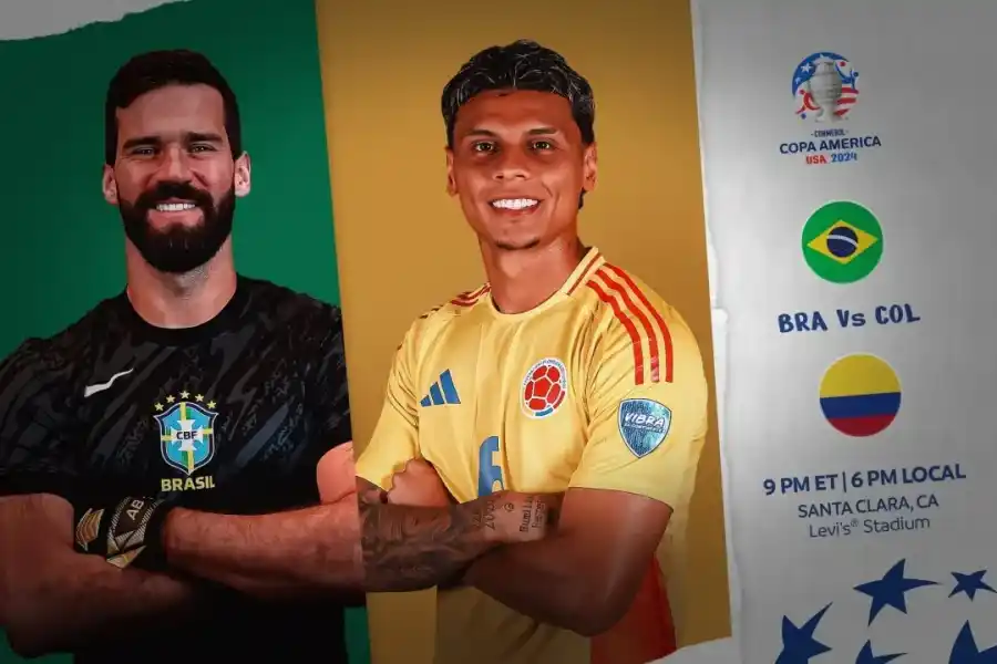 Brasil enfrenta a Colombia con la necesidad de ganar