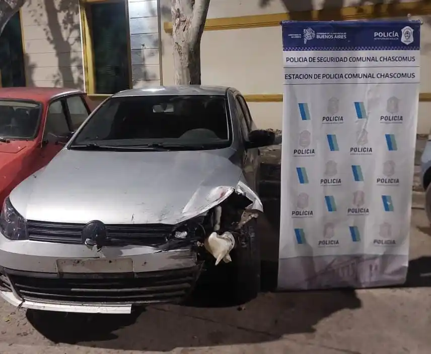 Secuestran en Chascomús un vehículo robado en la ciudad de Buenos Aires