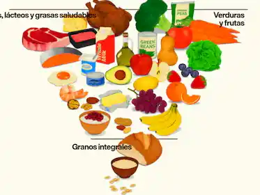Nutricionista advierte de las partes positivas y negativas de la nueva pirámide nutricional de Trump
