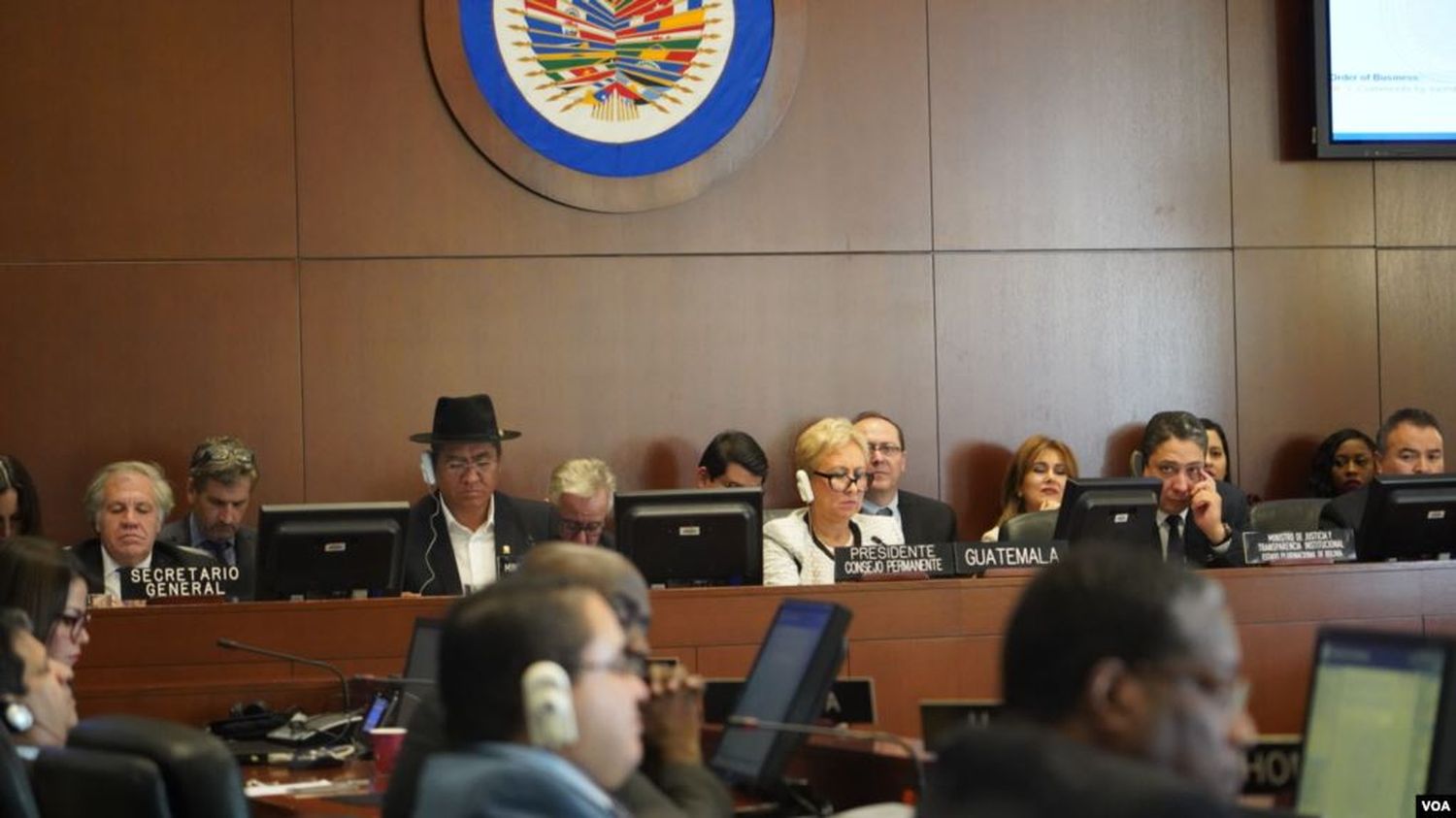 Canciller boliviano denuncia ante la OEA «intentos de desestabilización»