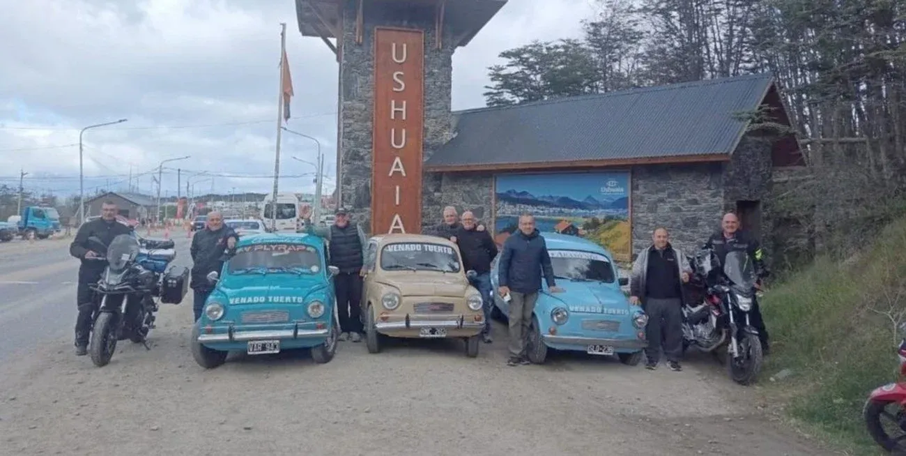 La travesía culminó en Ushuaia, donde una multitud los recibió con entusiasmo.