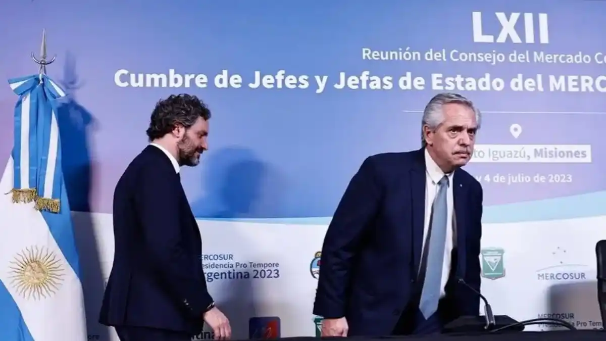 CONTRAPESO EN MERCOSUR: Alberto Fernández culpa a las sanciones  por el éxodo masivo de venezolanos (VIDEO)