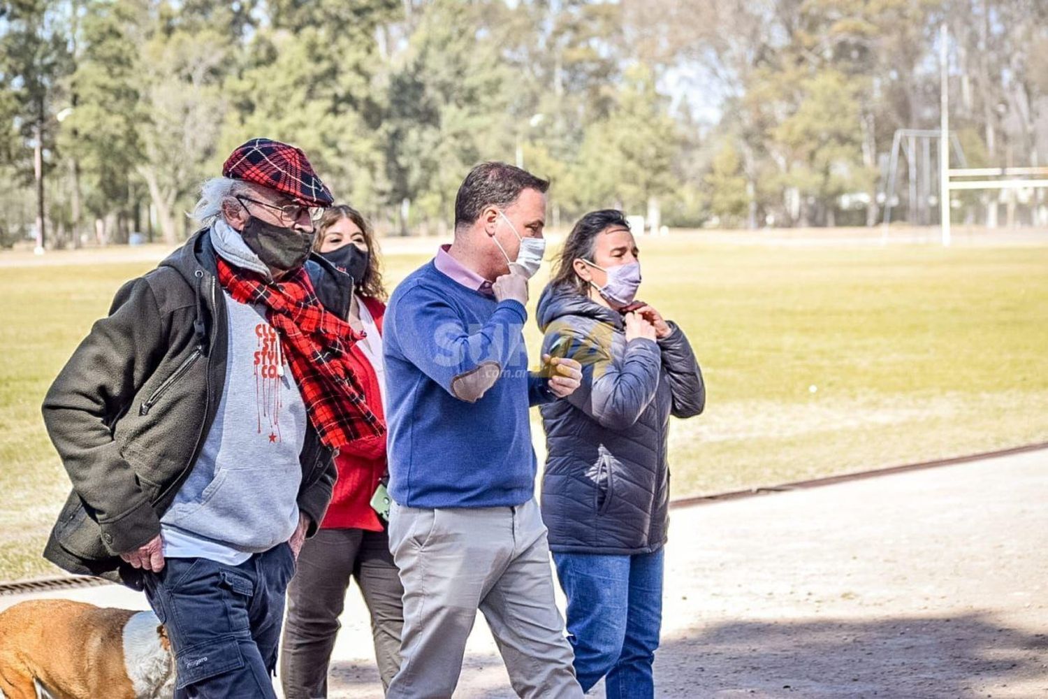 Enrico informó importantes avances en el Parque Municipal de Rufino