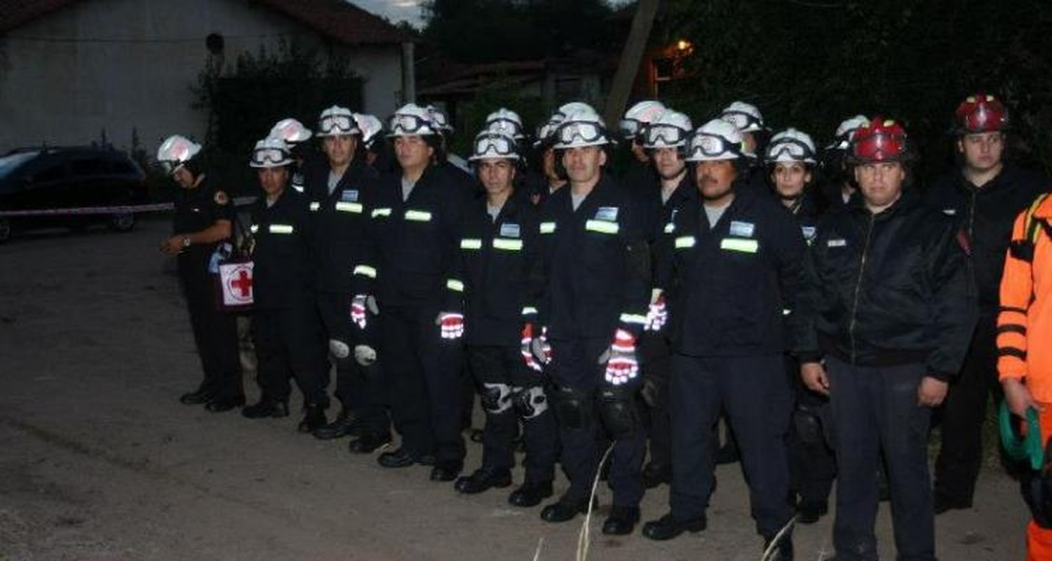 Bomberos participaron del Ejercicio BREC en Burzaco