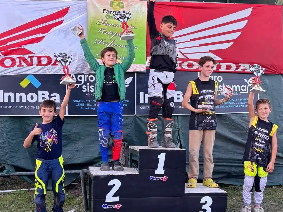 Valentino Bogue brilló en Suardi y sigue firme en el MX Santafesino