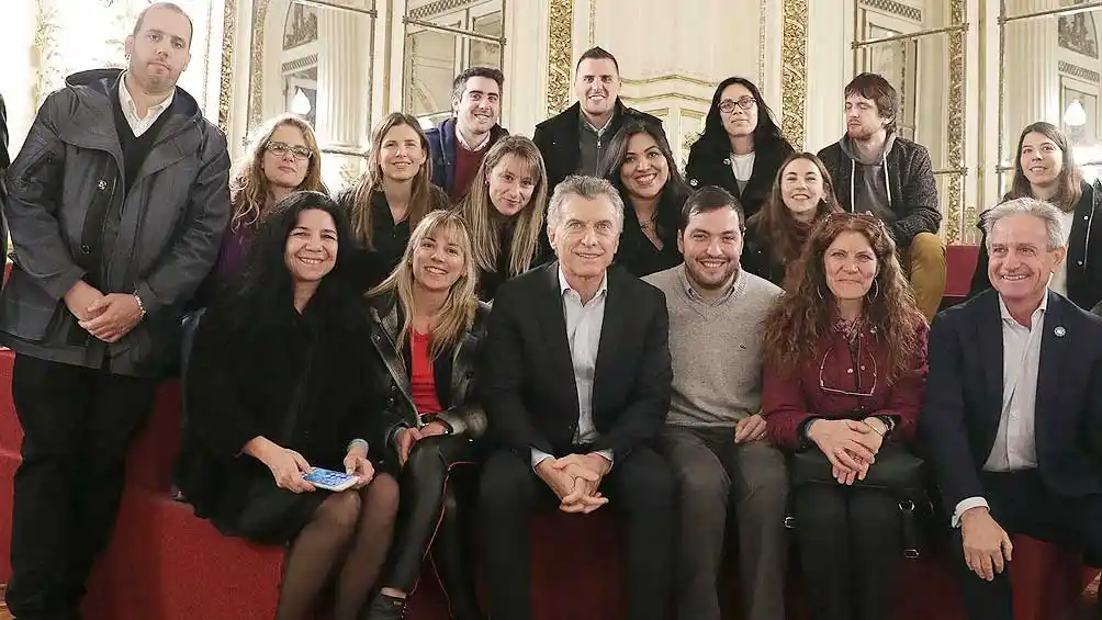 Macri recibió a jóvenes académicos e investigadores