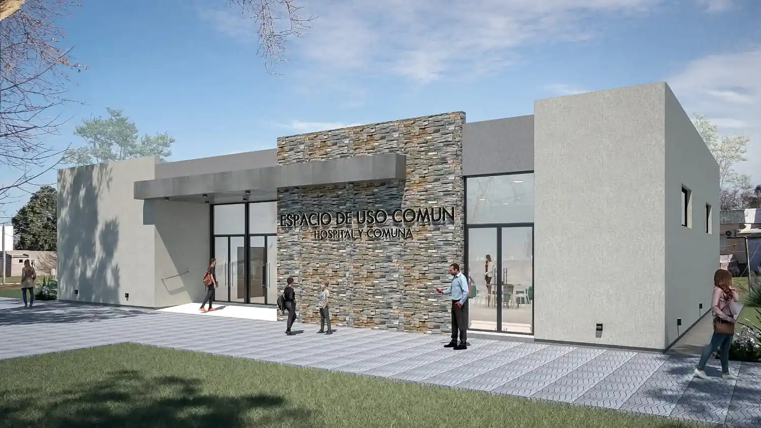 Desde la Comuna apuestan a finalizar el Salón de Usos Múltiples.