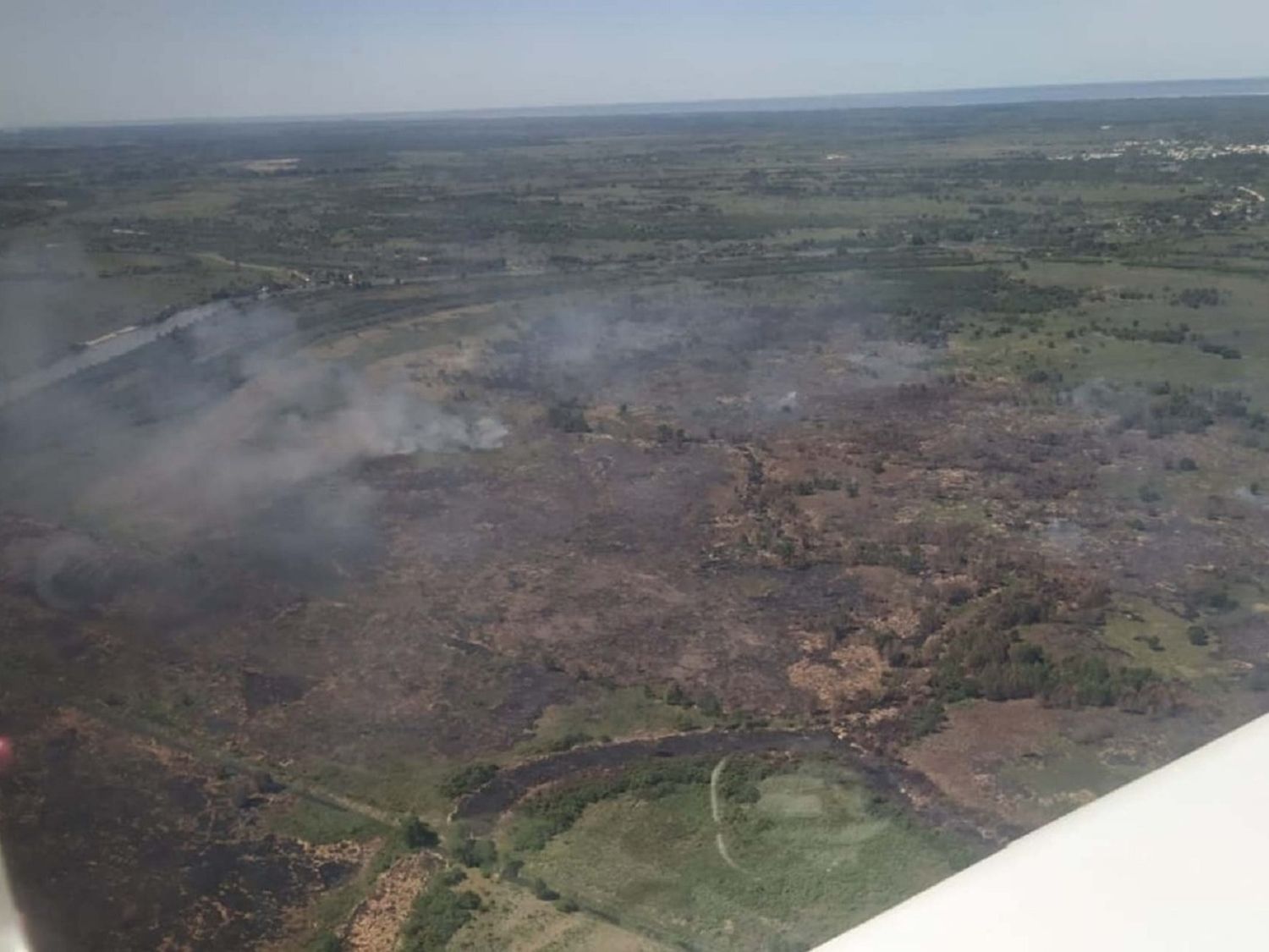 Alerta roja por riesgo extremo de incendios en la provincia