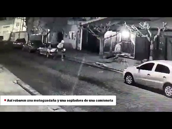 Robaron una motoguadaña y una sopladora de una camioneta en Litoral y San Martín
