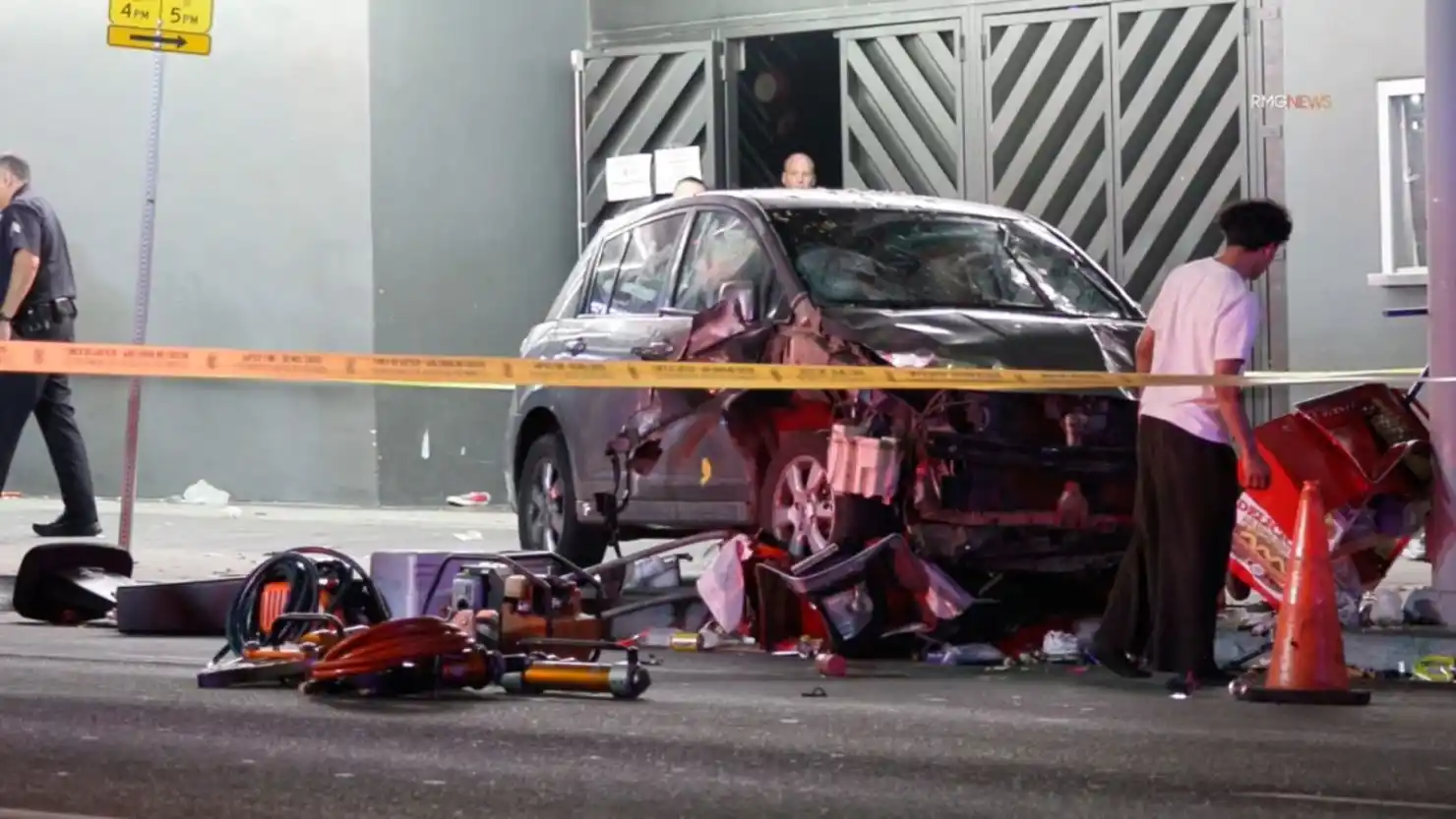 Atropello en Los Ángeles, 28 personas heridas.