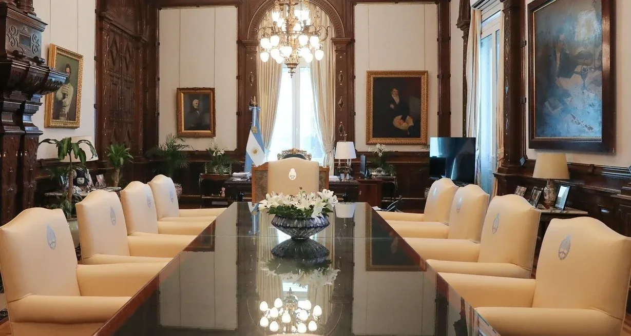 “No se negoció nada”, negaron desde el entorno presidencial, acusados de intercambio de favores con los opositores dialoguistas. Foto: Agencia