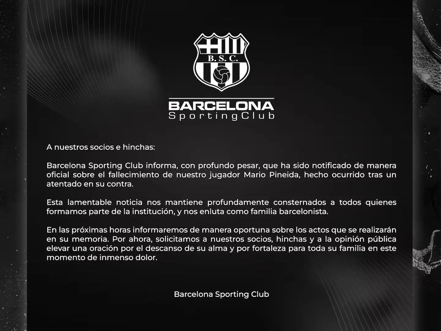 comunicado