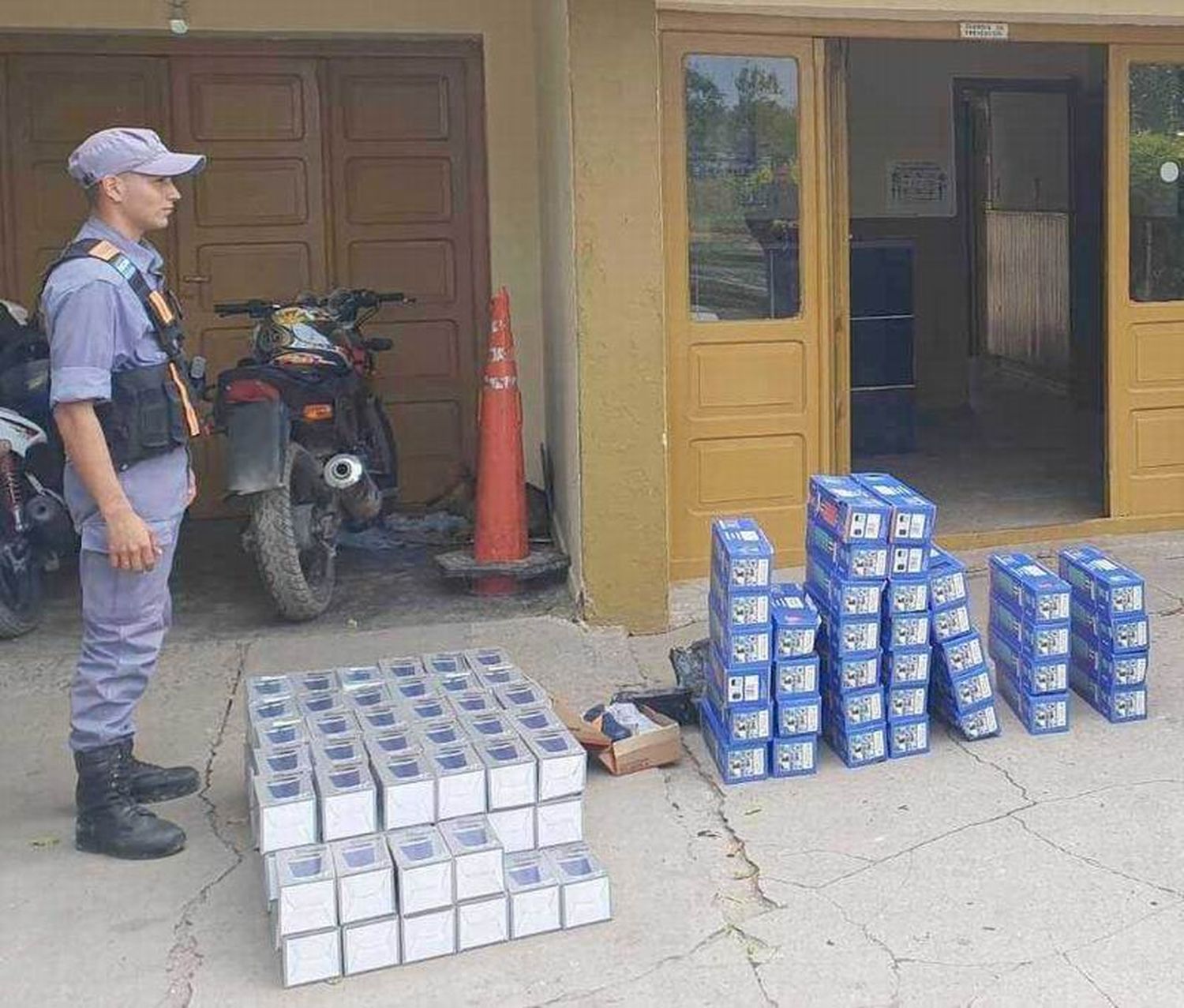 Secuestraron mercaderías de 
contrabando con un valor de $500.000