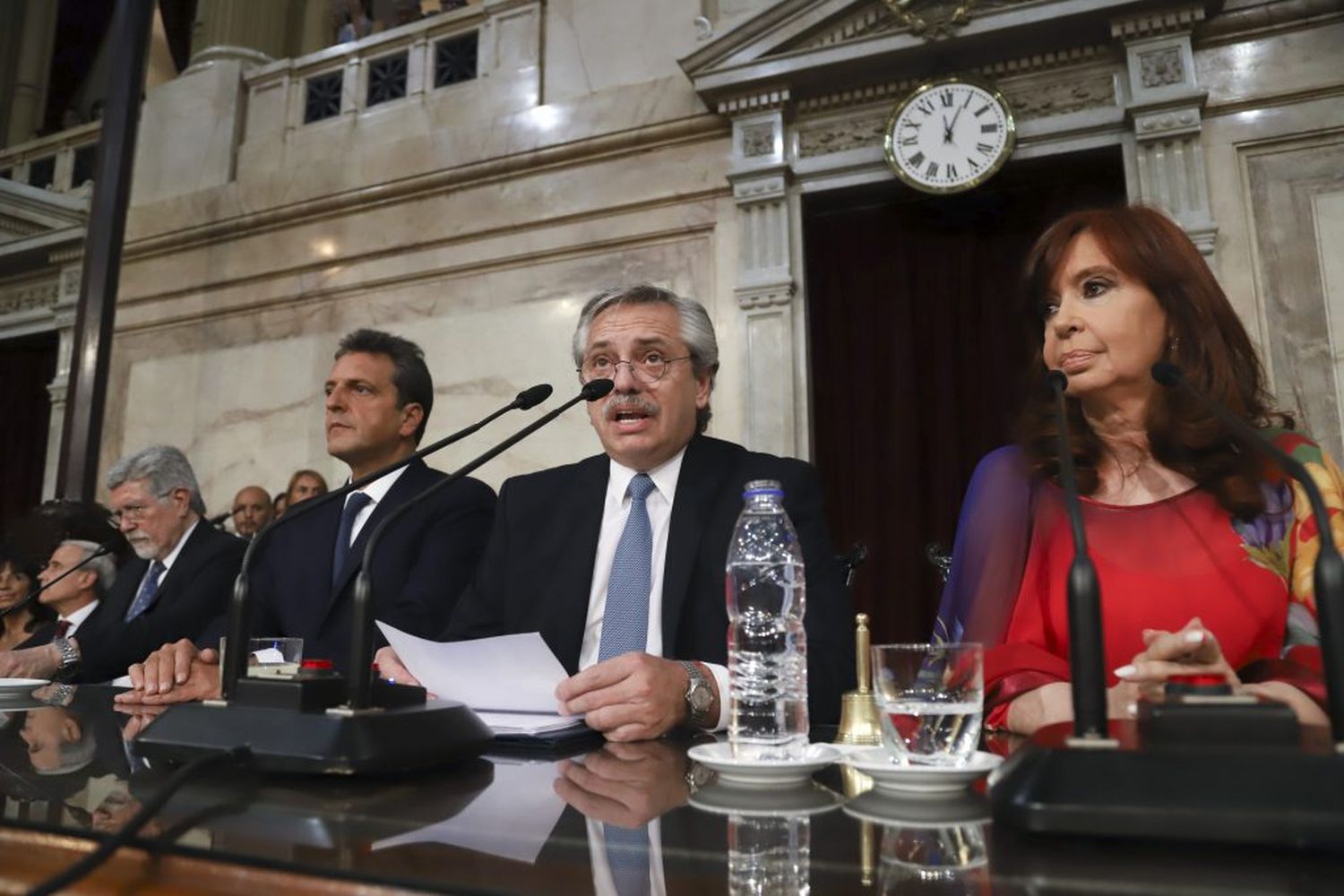 Deuda, reforma judicial y aborto, los ejes del discurso del Presidente en el Congreso