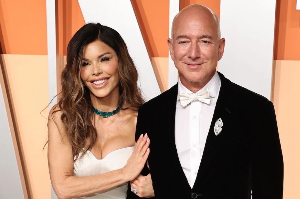 Lauren Sánchez y Jeff Bezos