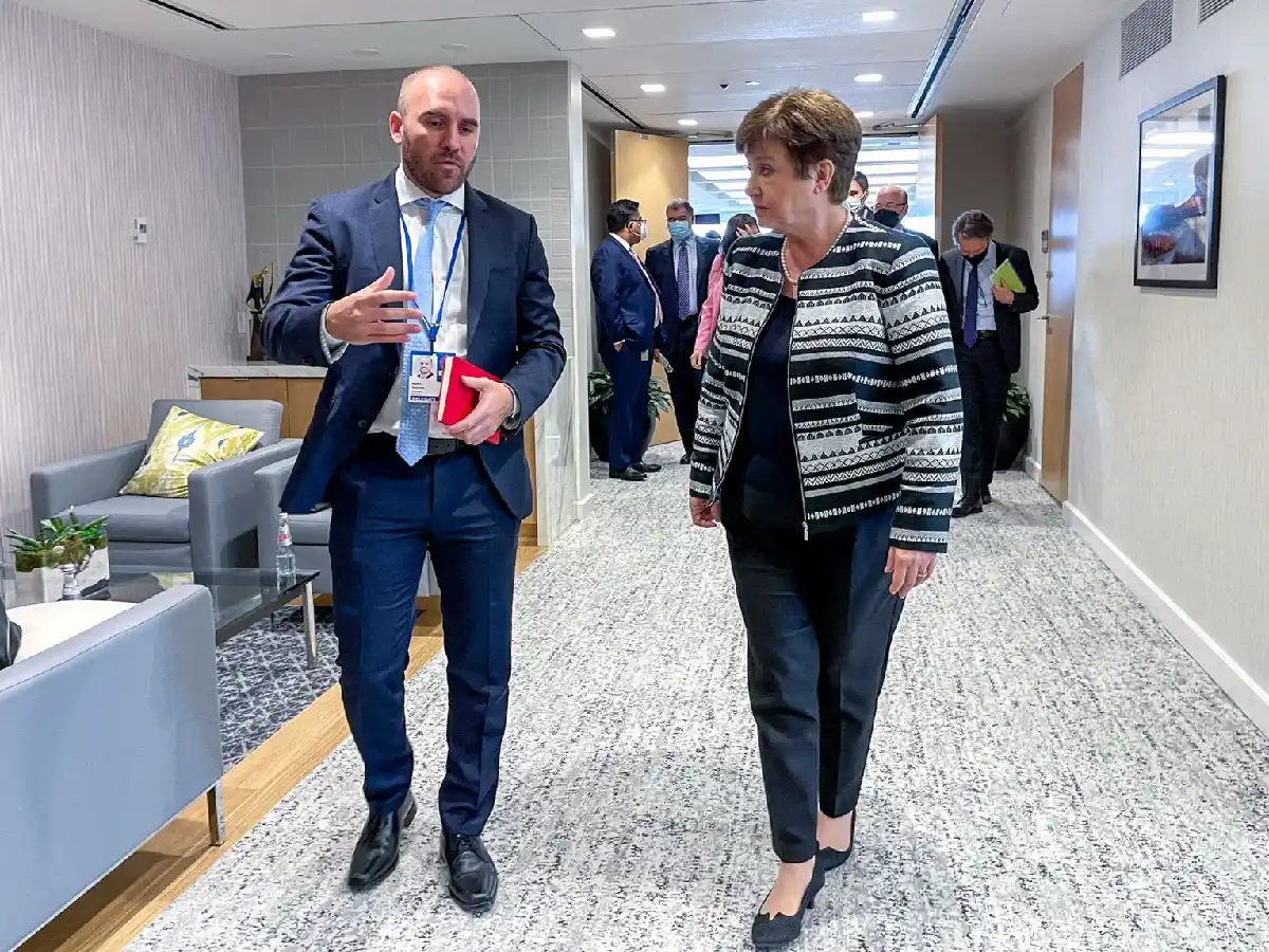 La inflación fue el tema principal de la reunión entre Guzmán y Georgieva