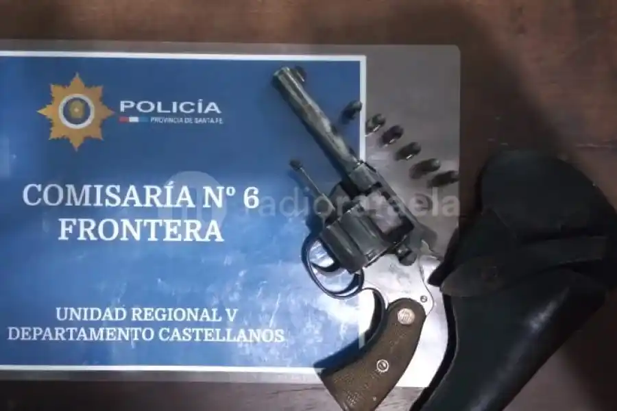 Violencia de género: secuestraron un revólver con el número de serie borrado
