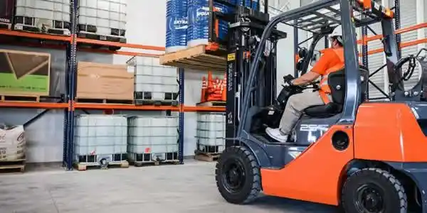 Conducción Segura de Autoelevadores. Imagen ilustrativa.