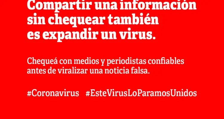 Coronavirus: mensajes de WhatsApp con información sin chequear generan confusión
