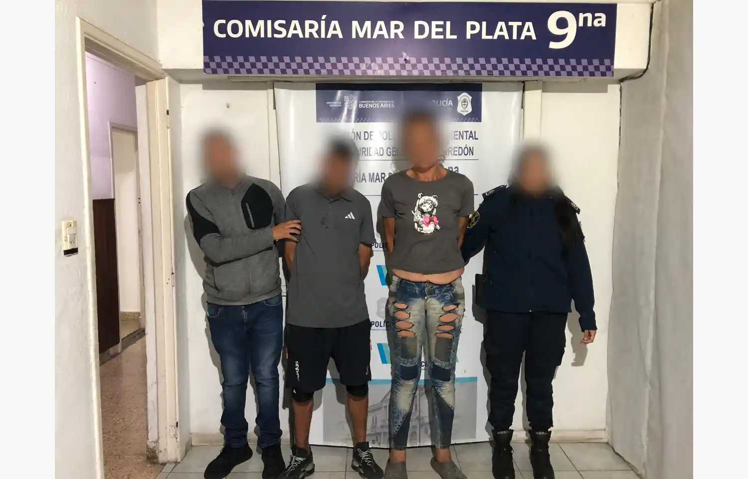 Los imputados cuentan con procesos penales previos.