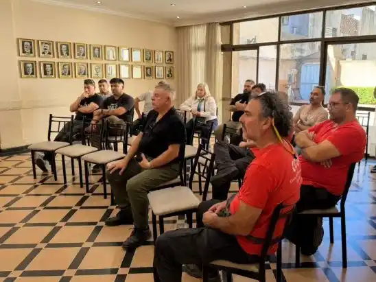 El objetivo fue reforzar la seguridad en los corredores de las rutas 92 y 33. Crédito: Gentileza.