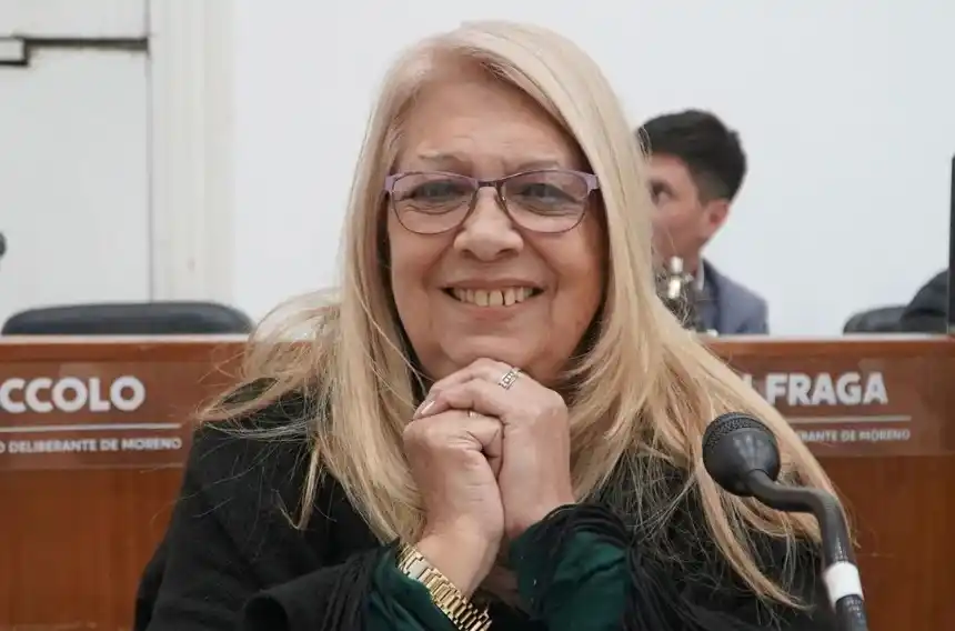 Moreno: Murió la concejal oficialista, Bona Galeano