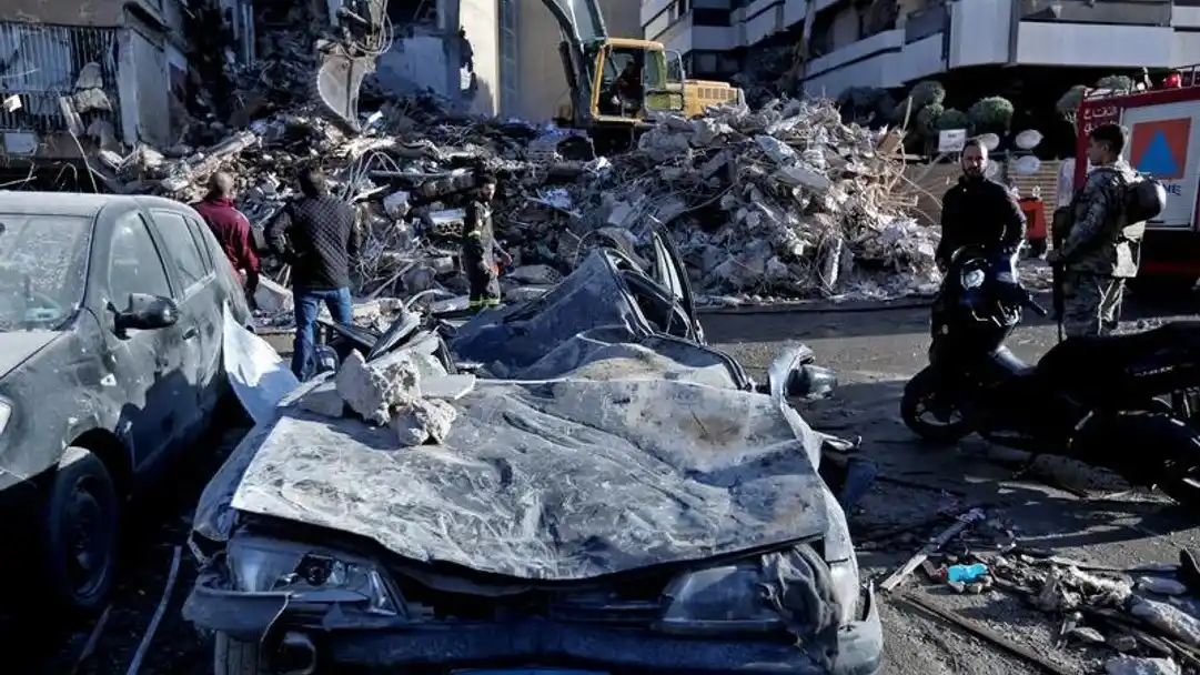 Destrucción en Beirut