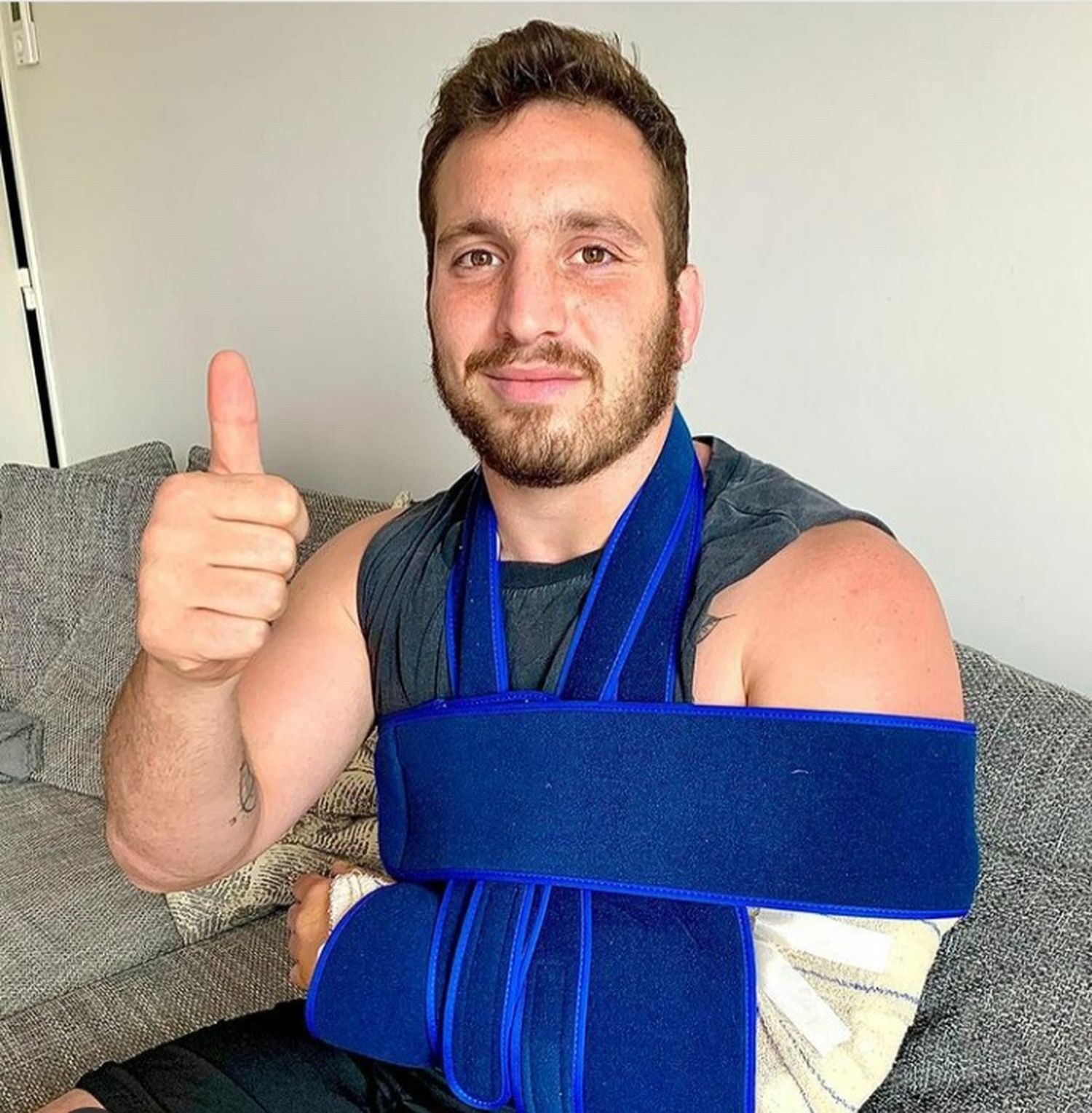 Calles fue operado y comienza su recuperación
