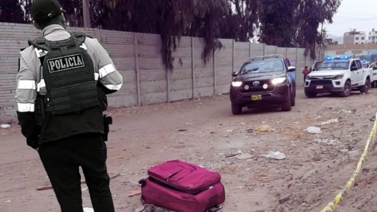 Hallaron cuerpo sin vida de venezolano en una maleta en Perú