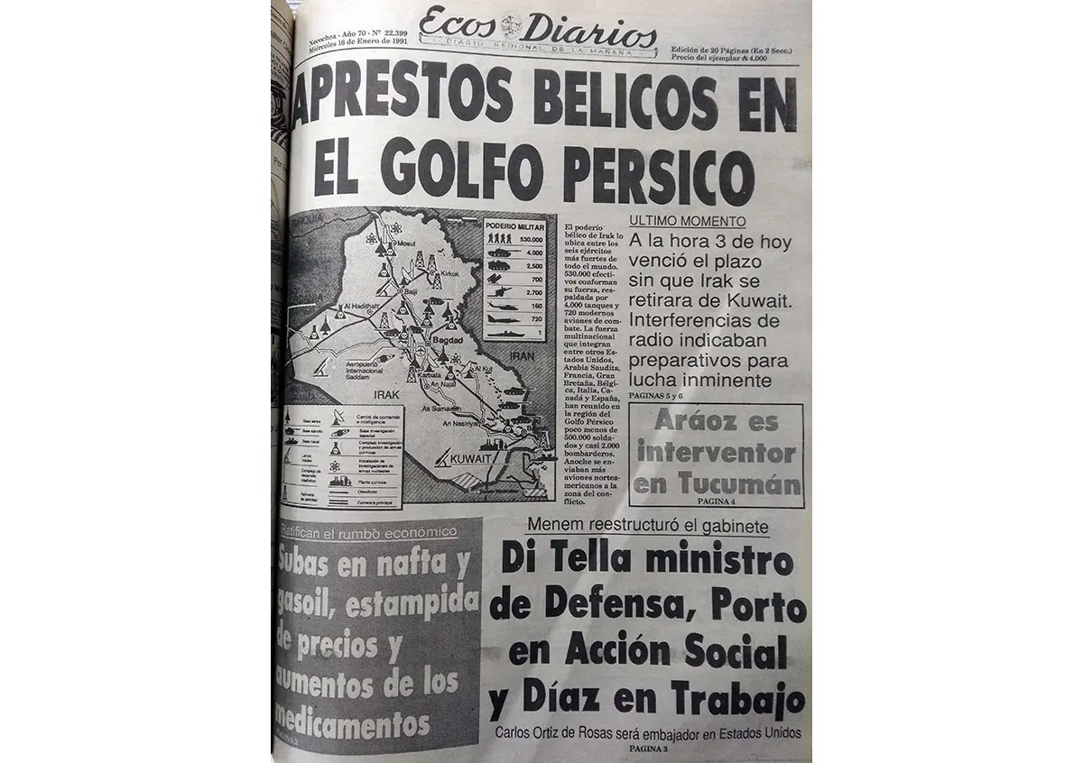 Miércoles 16 de enero de 1991