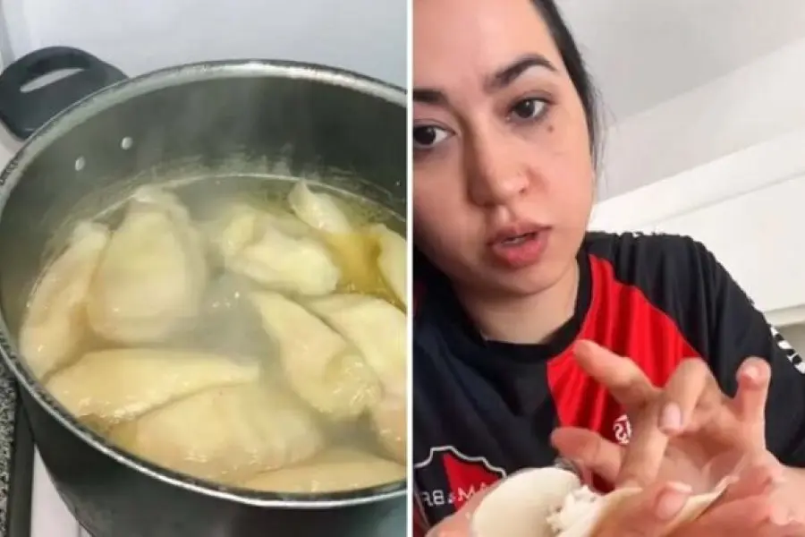 Hizo empanadas hervidas y desató la polémica: ¿va o no va?