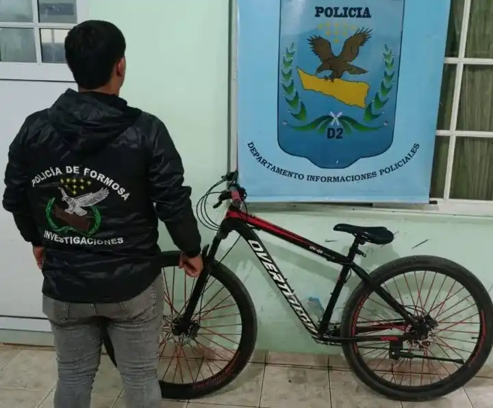 Recuperan una bicicleta robada a punta de cuchillo y detienen al autor