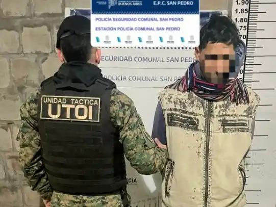 El detenido esta vinculado a una causa por robo agravado de 2024.